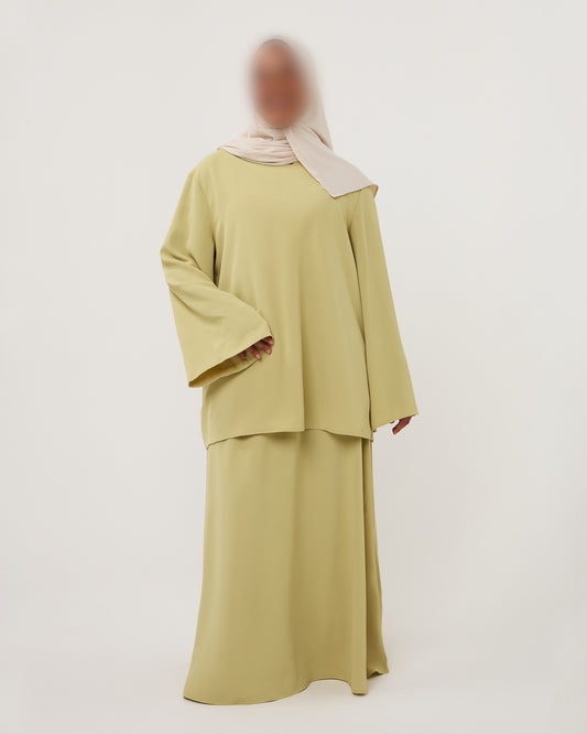 SKIRT SET MOSS