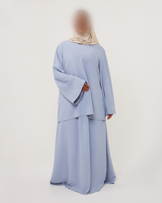 SKIRT SET BABYBLUE