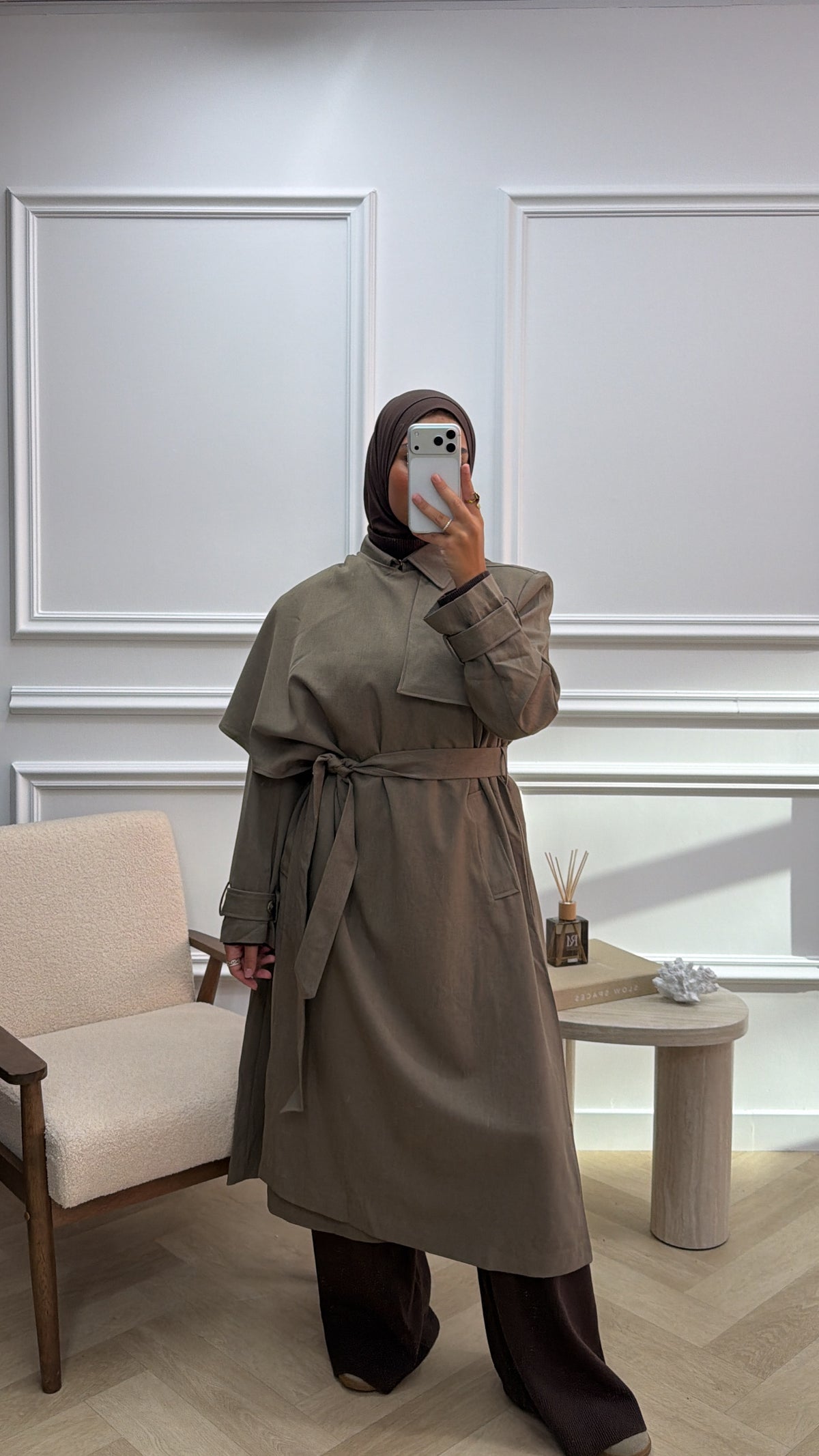 PREMIUM TRENCHCOAT KHAKI