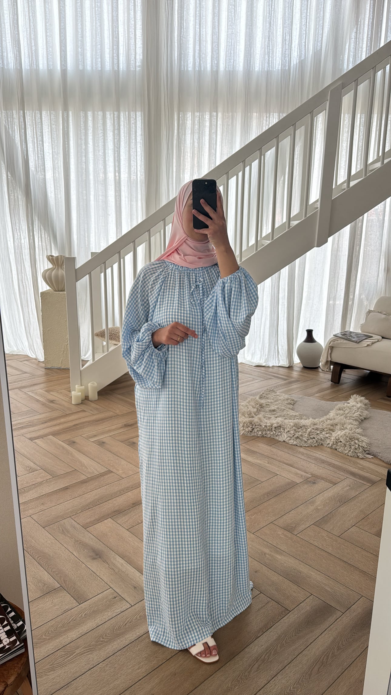 MAXI DRESS PRINT BLUE