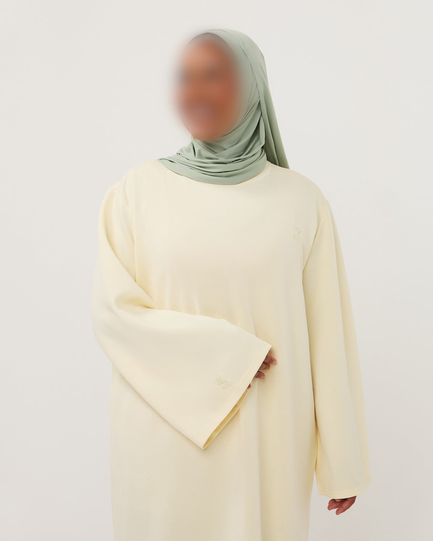 SAFFIYA'S JERSEY DRESS BUTTERYELLOW