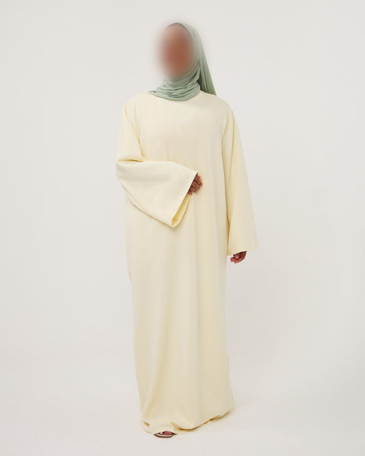 SAFFIYA'S JERSEY DRESS BUTTERYELLOW