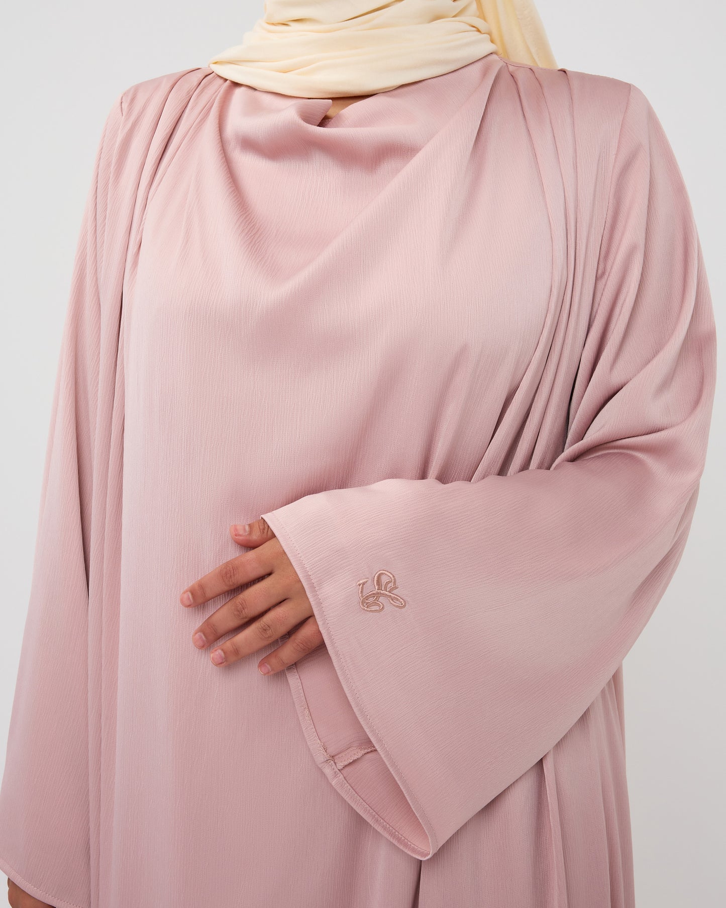 SILKY DRESS PINK