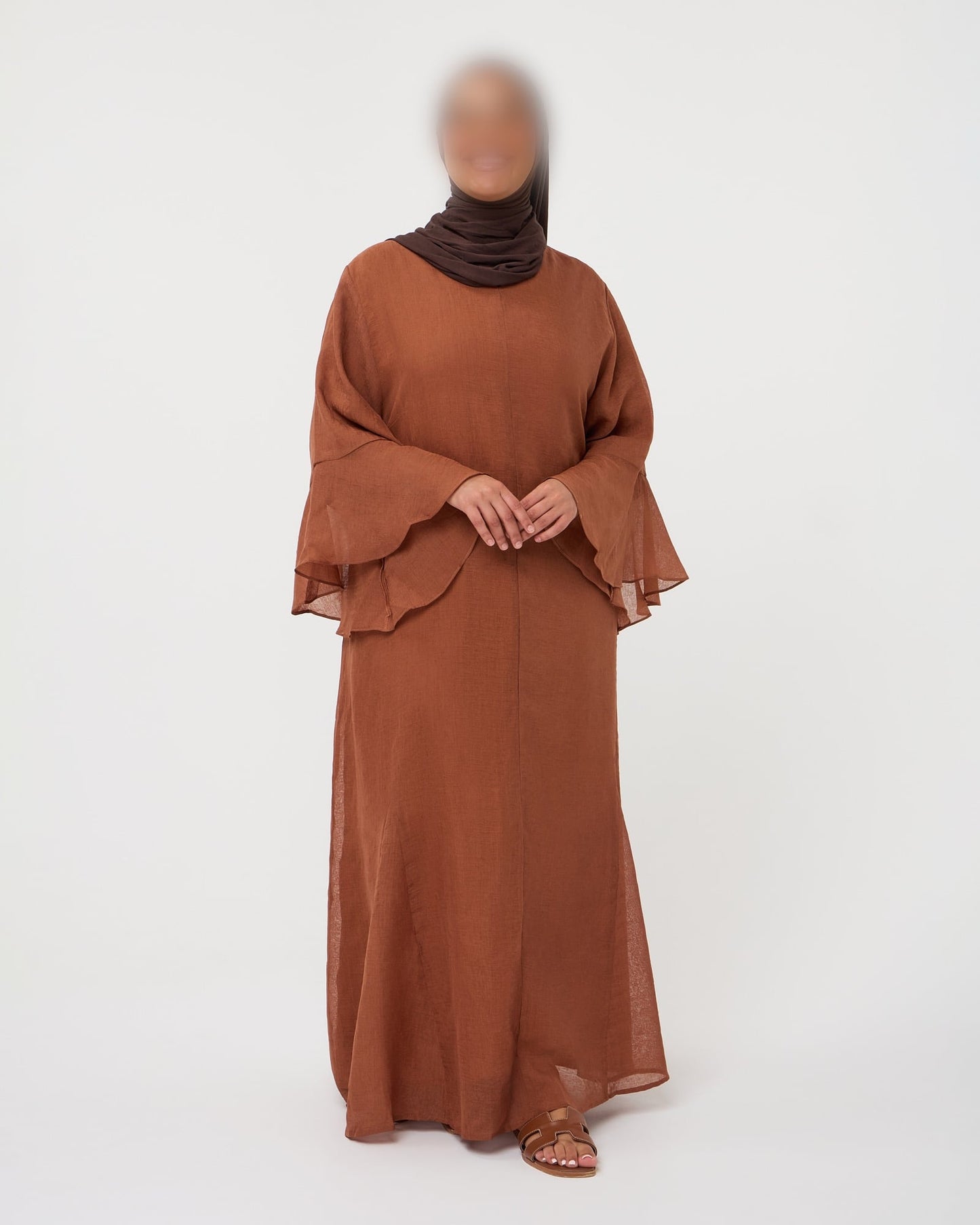 MAXI DRESS SAFFIYA'S RUSTIC BROWN
