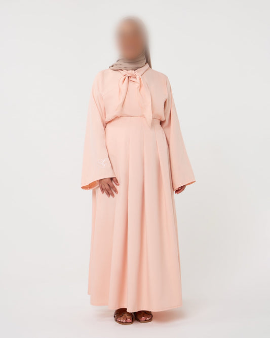 SKIRT SET PEACH
