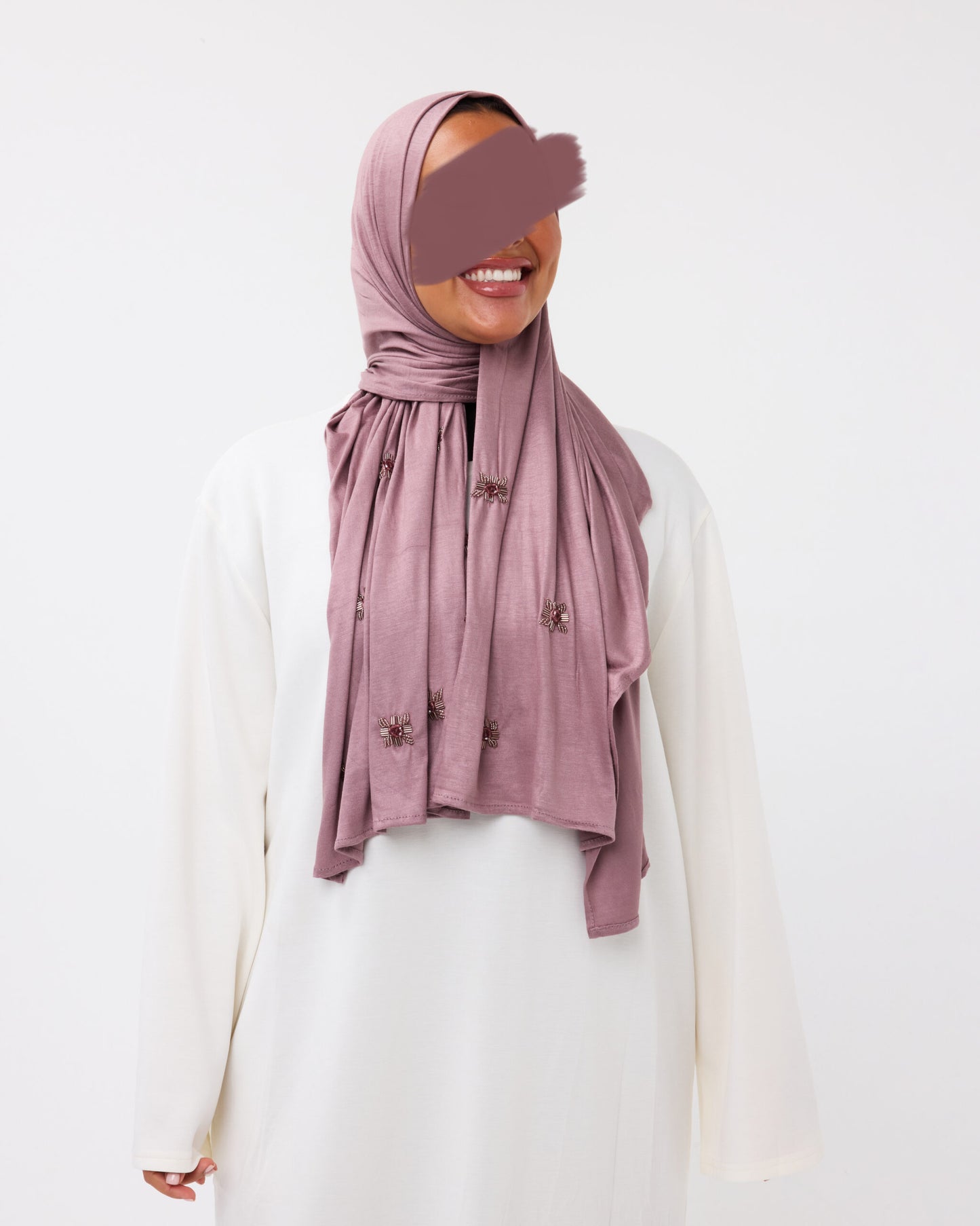 COTTON JERSEY HANDCRAFT PURPLE #15