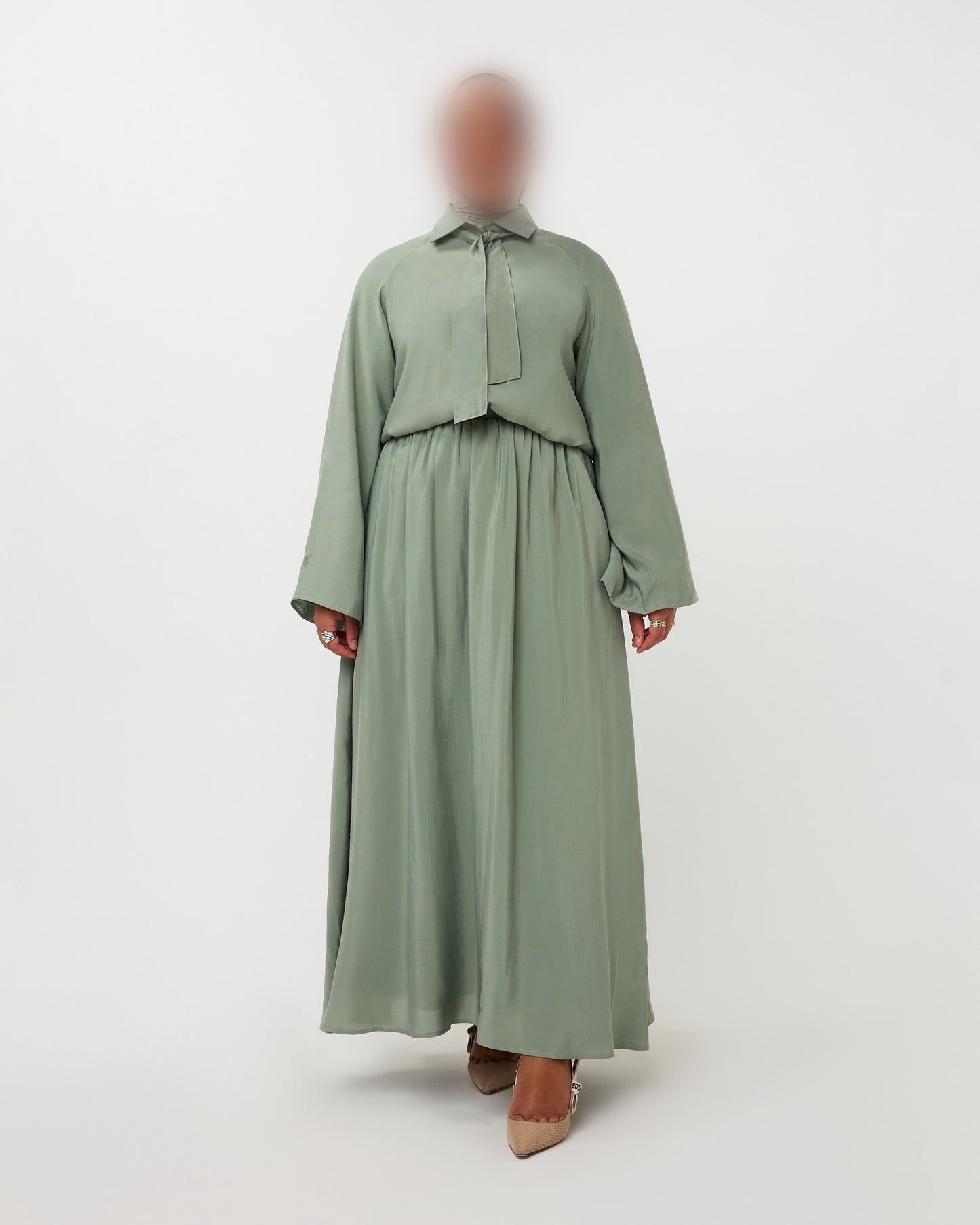 SKIRT SET SAGE