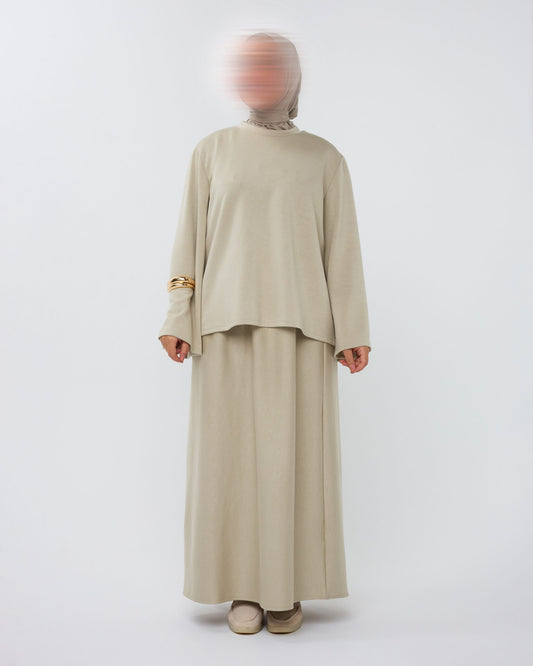 ESSENTIAL SKIRT SET SAGE