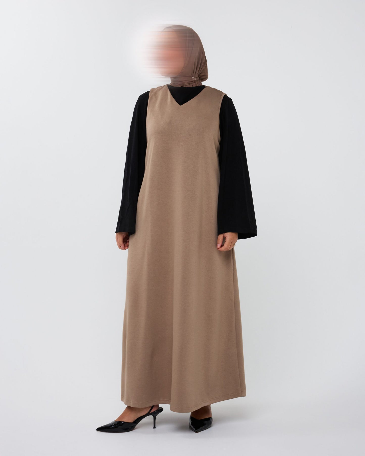 TANKDRESS TAUPE