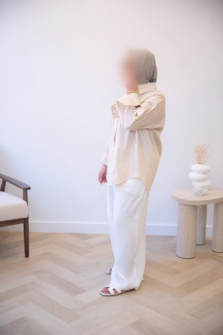 OVERSIZED COTTON BLOUSE