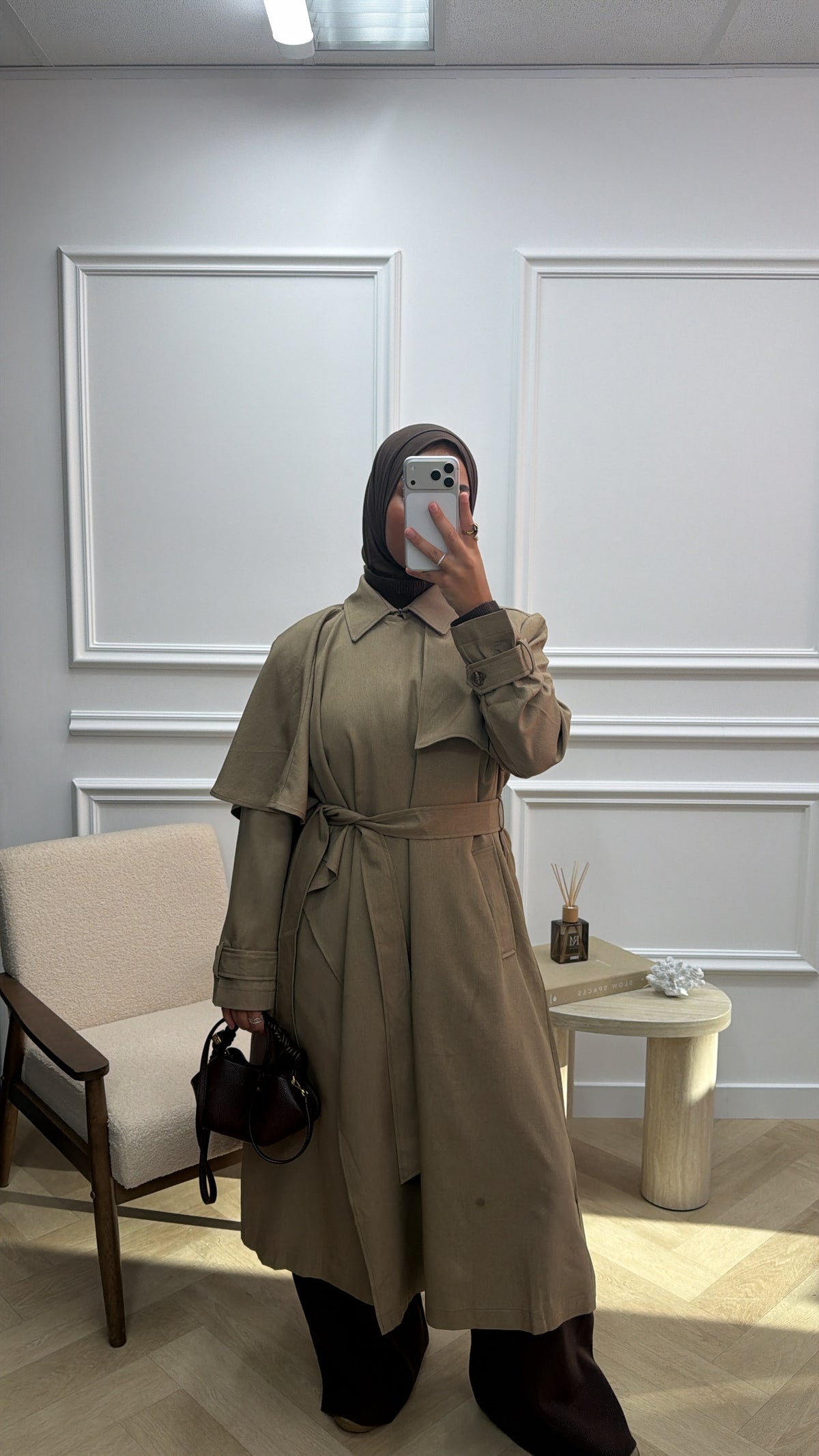 PREMIUM TRENCHCOAT CAMEL