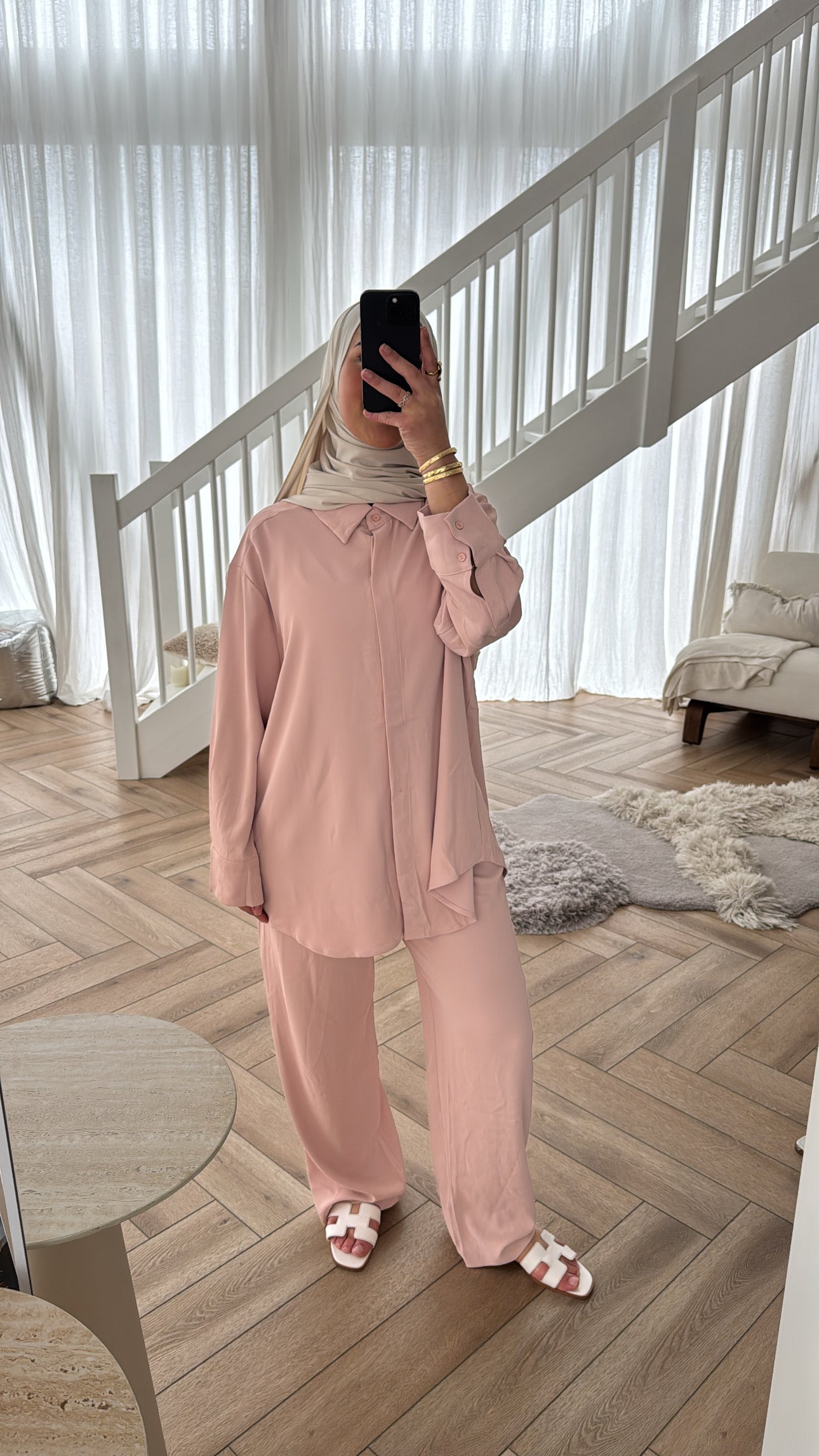 ESSENTIAL TWINSET PINK