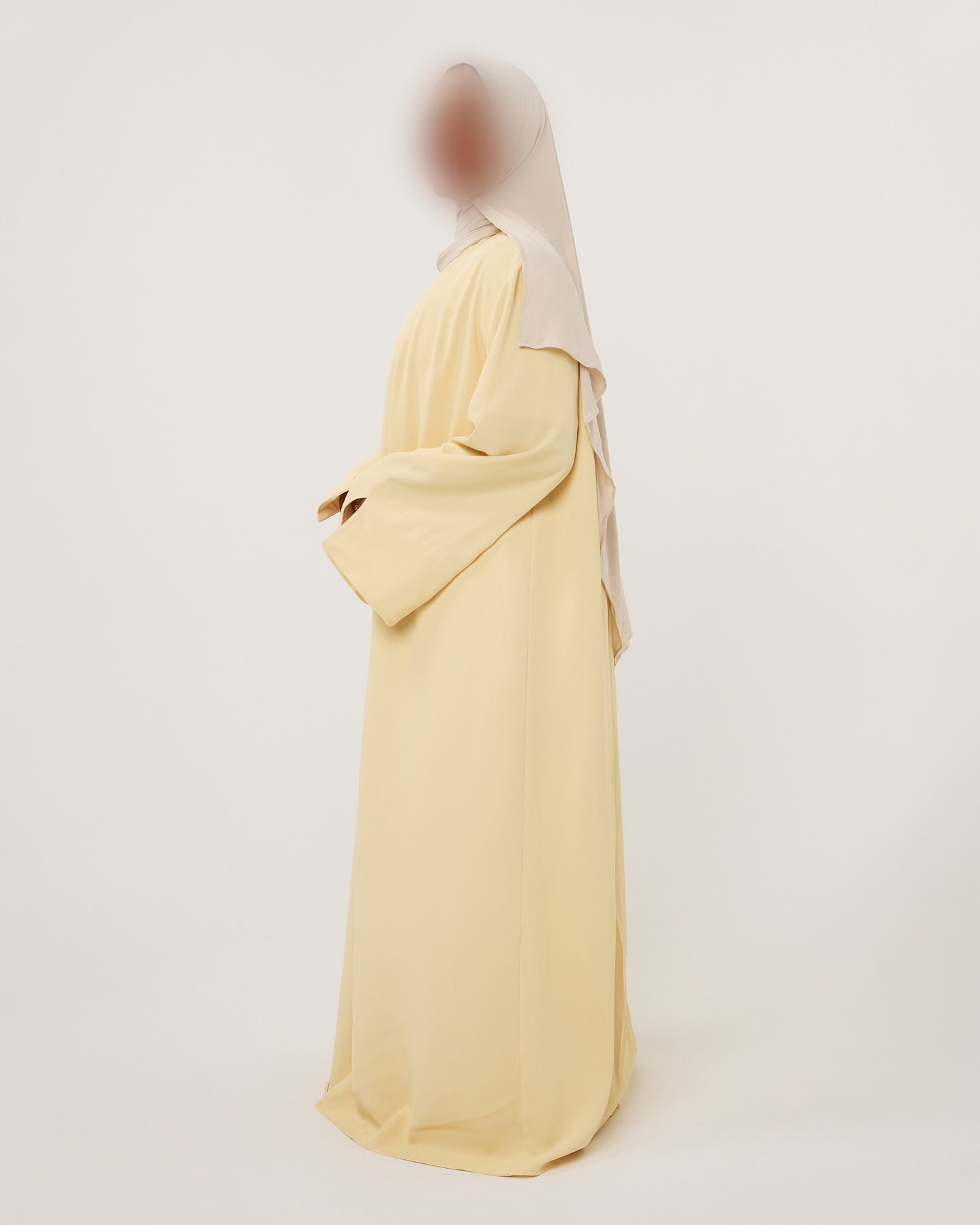 SPLIT KIMONO BUTTERYELLOW