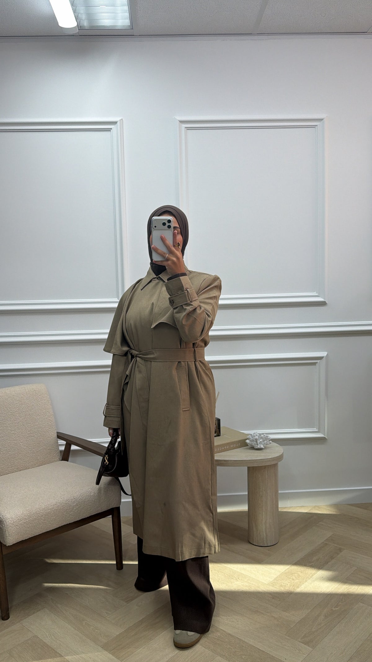 PREMIUM TRENCHCOAT CAMEL
