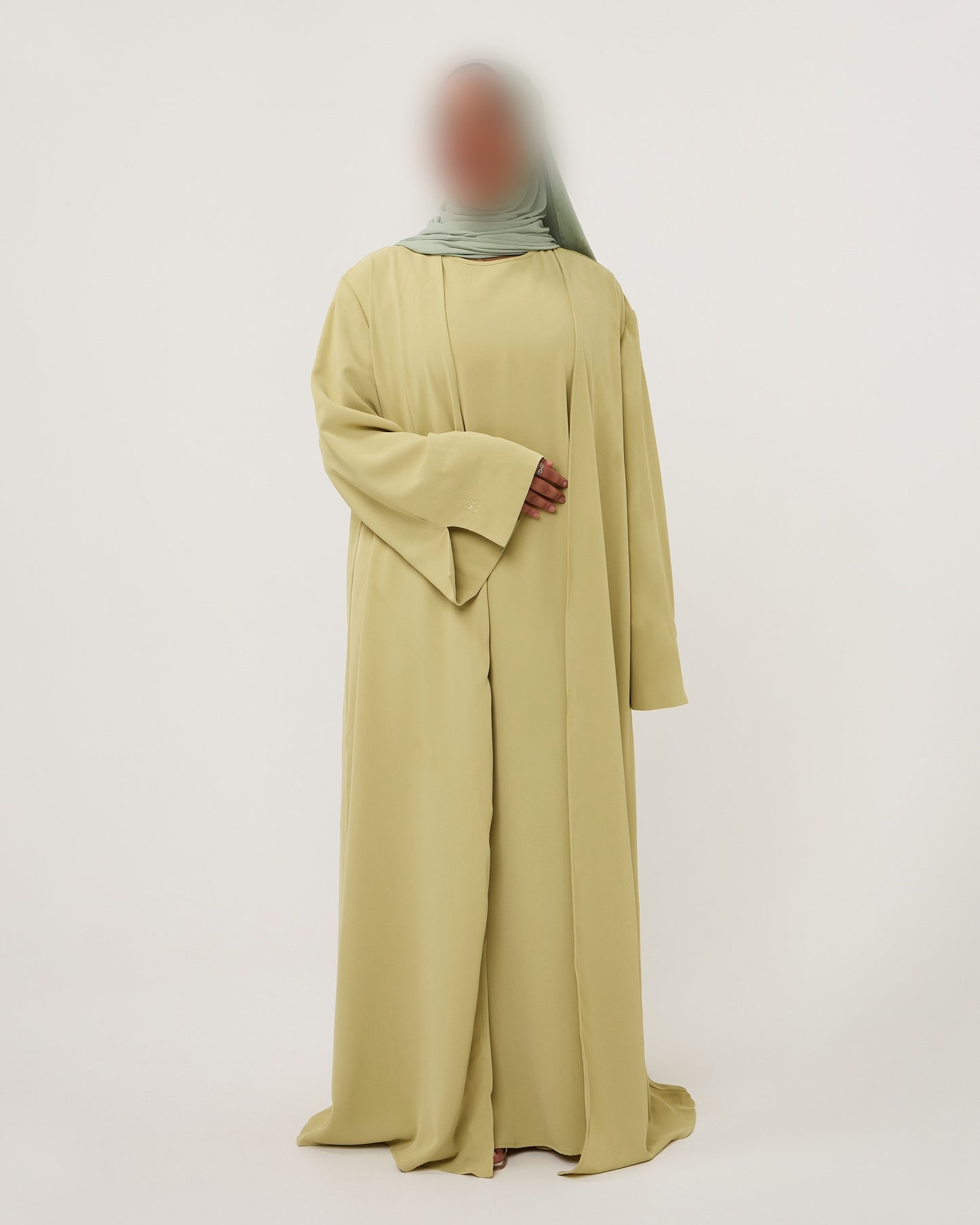 SPLIT KIMONO MOSS