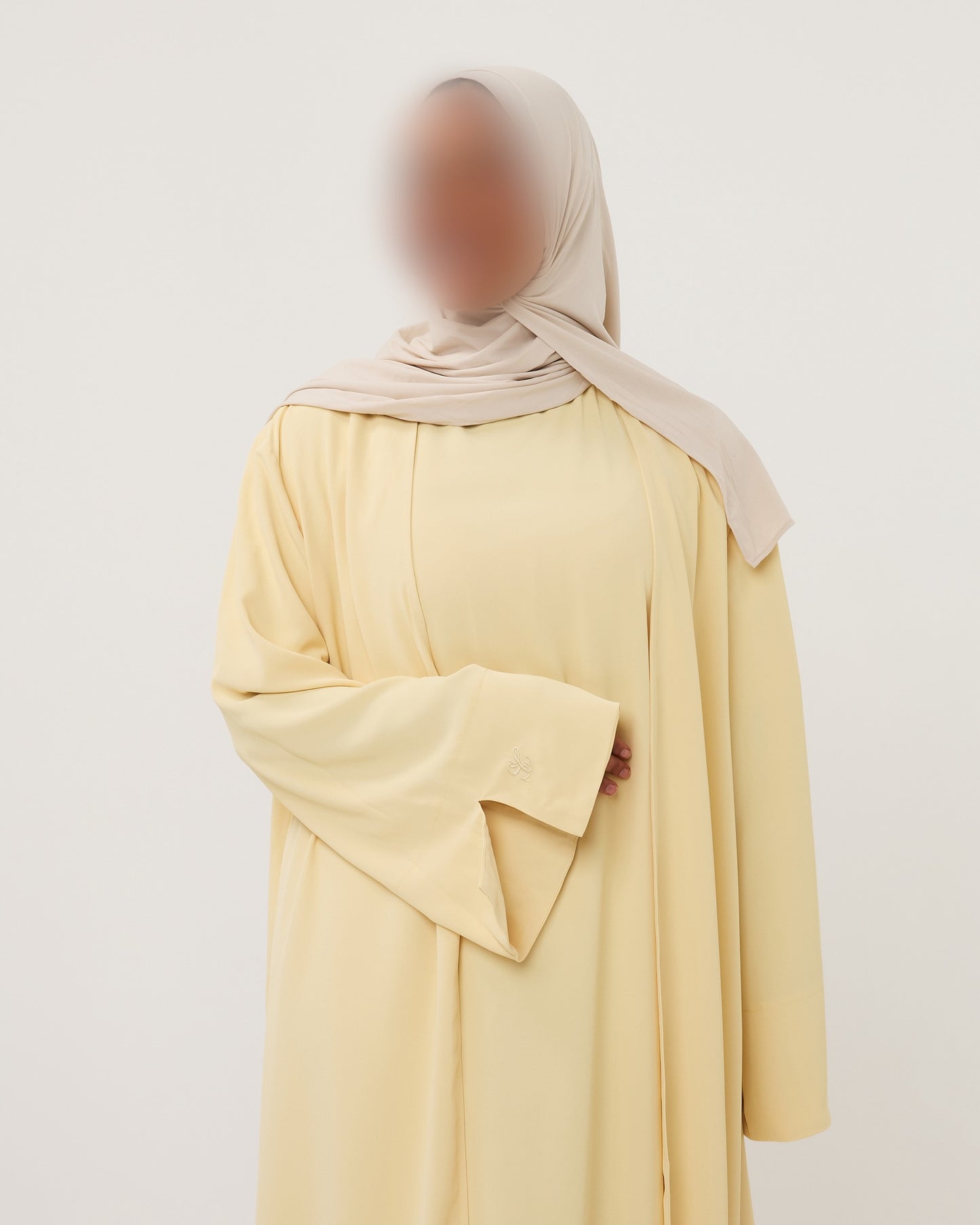 SPLIT KIMONO BUTTERYELLOW