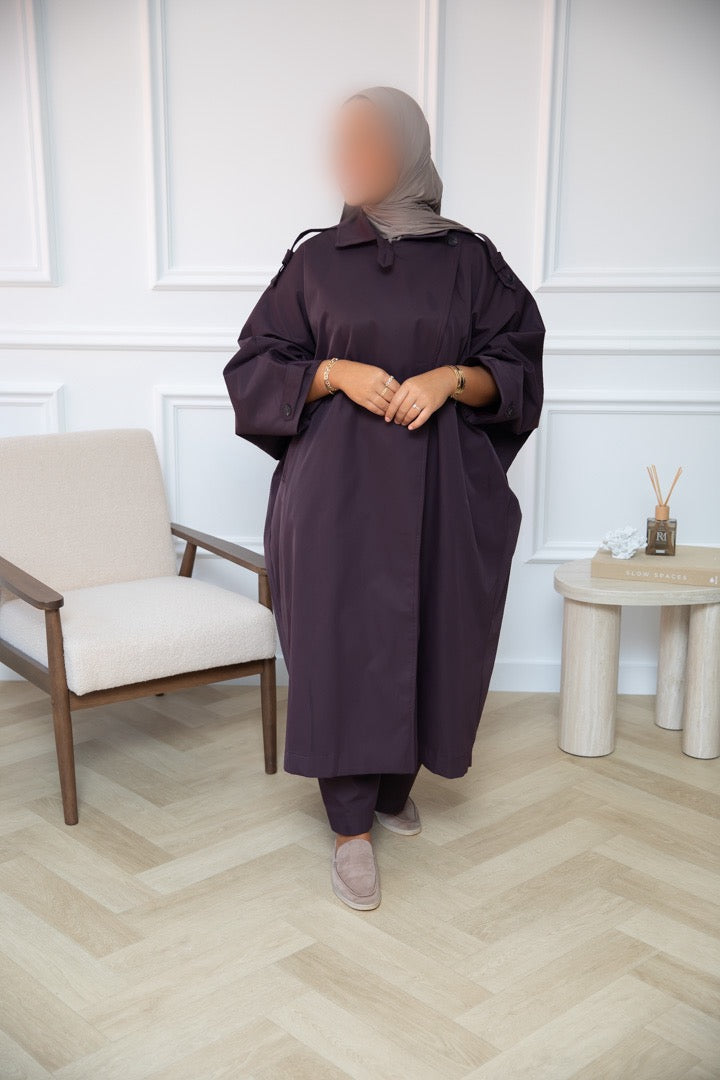 BAGGY COAT PURPLE