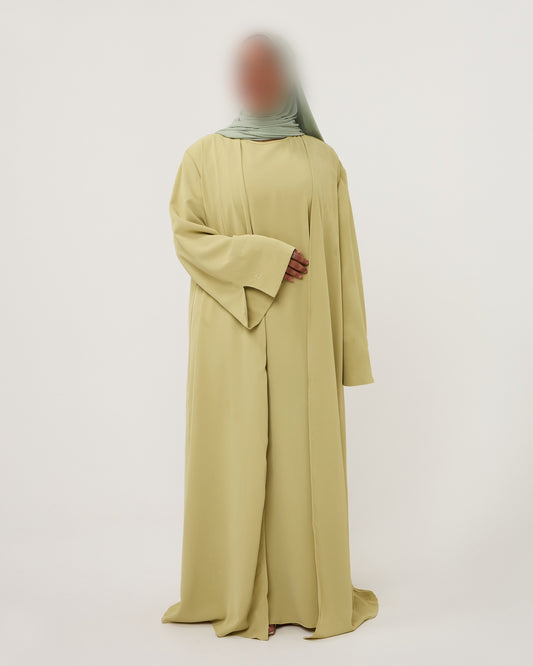 SPLIT KIMONO MOSS