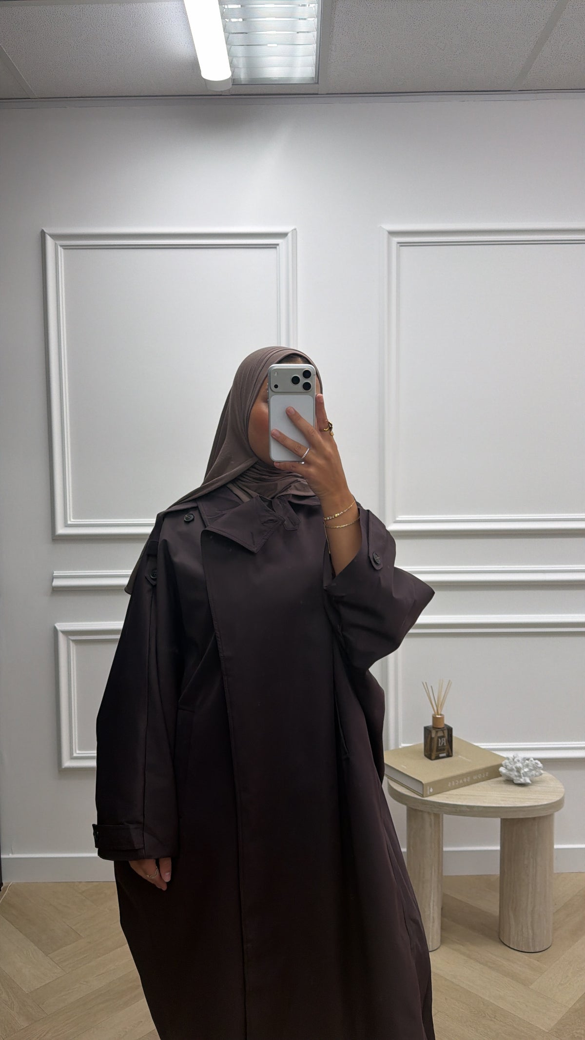 BAGGY COAT BURGUNDY PURPLE