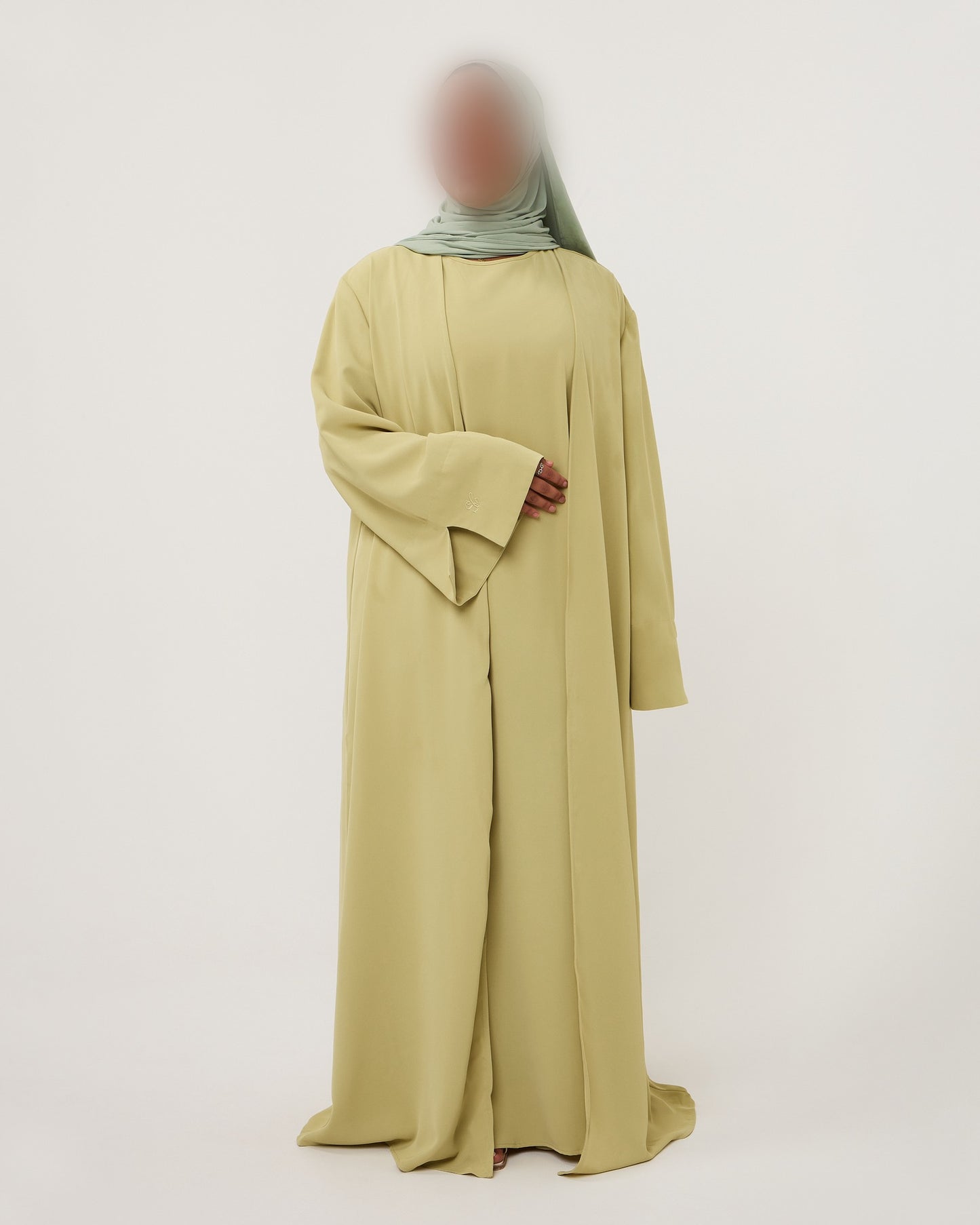 SPLIT KIMONO MOSS