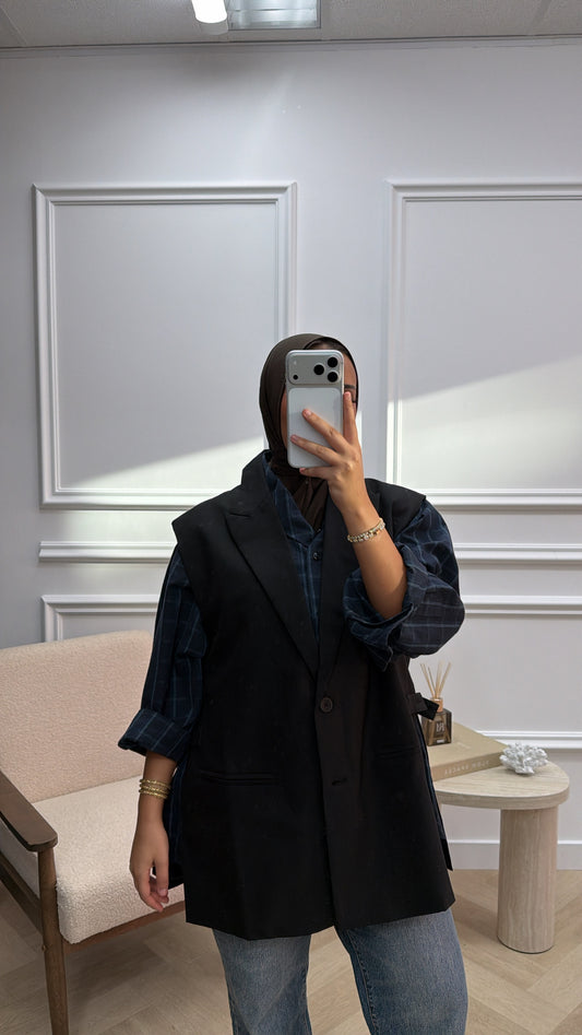GILET BLACK