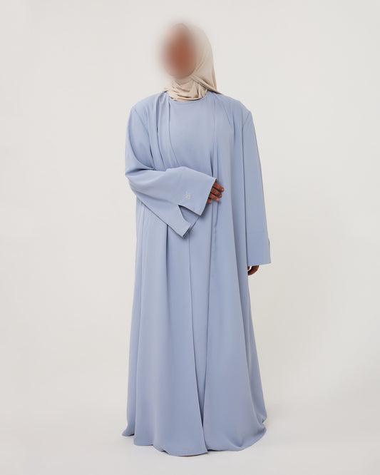SPLIT KIMONO BABY BLUE