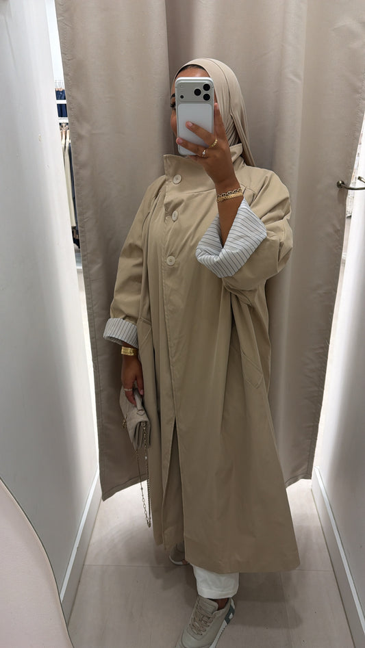 OVERSIZED COAT CAMEL