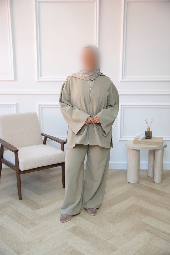 PREMIUM TWINSET SAGE