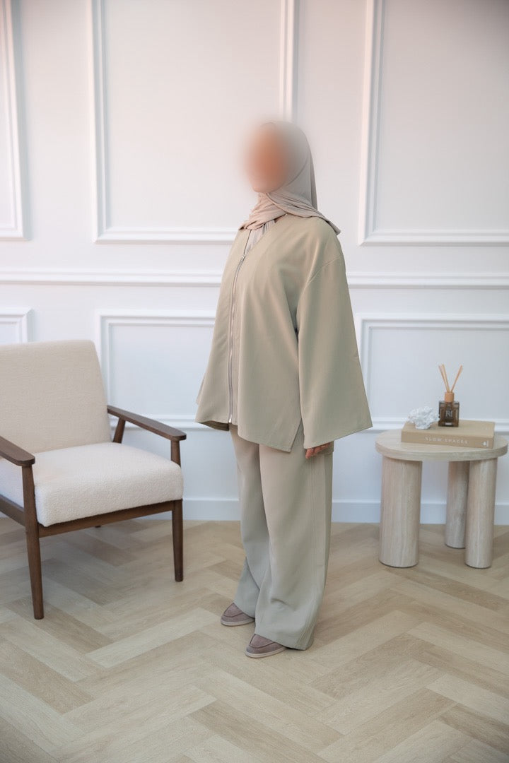 PREMIUM TWINSET SAGE
