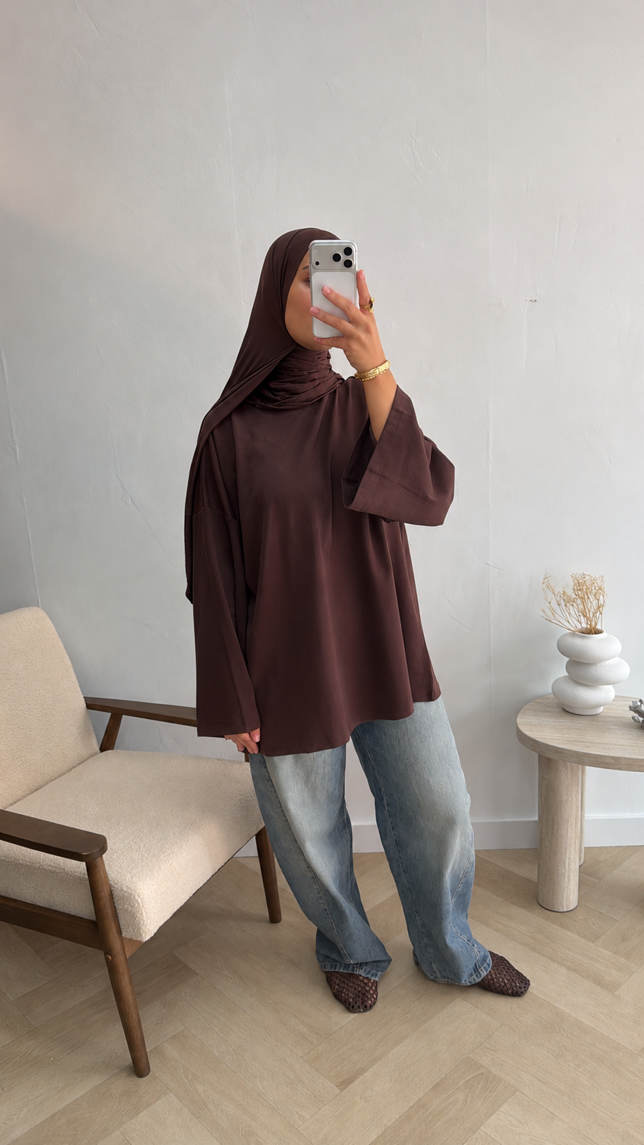 PREMIUM COTTON TOP BROWN