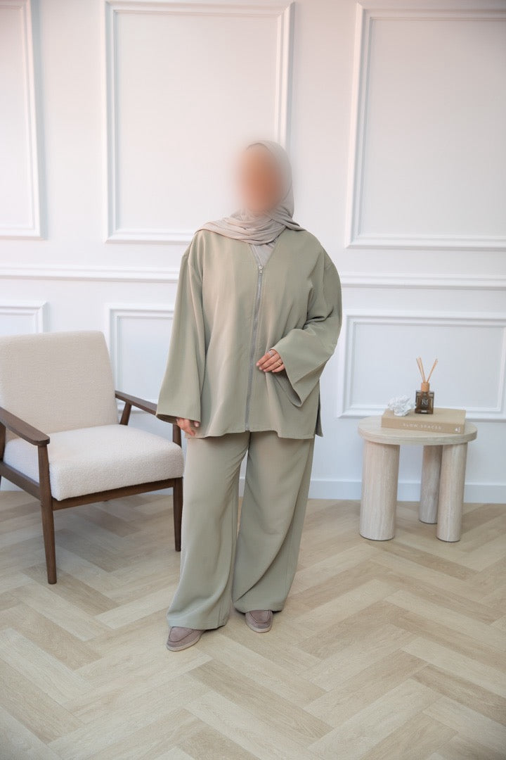 PREMIUM TWINSET SAGE