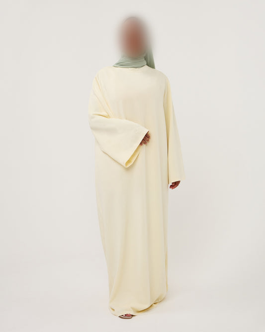 SAFFIYA'S JERSEY DRESS BUTTERYELLOW