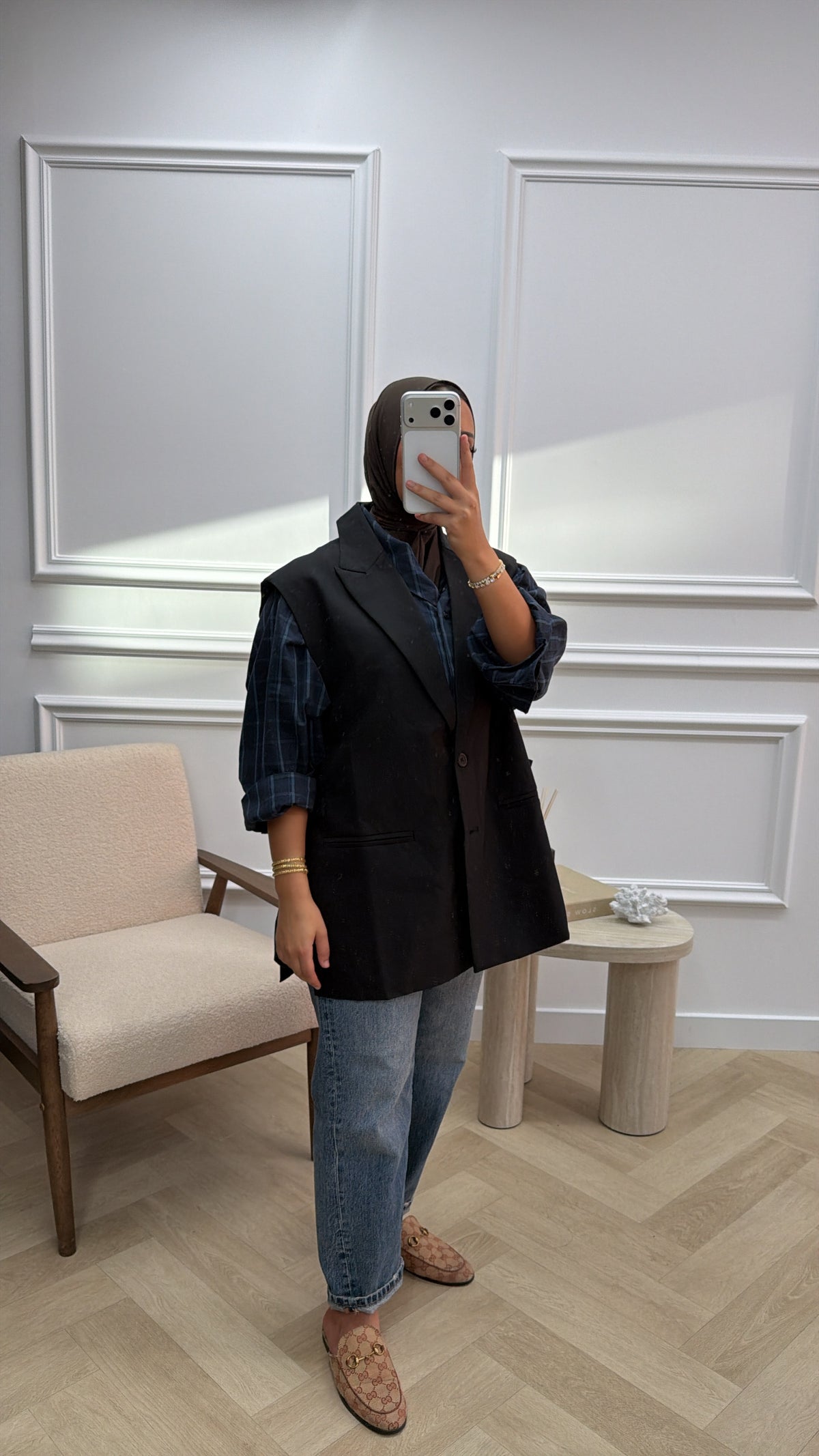 GILET BLACK