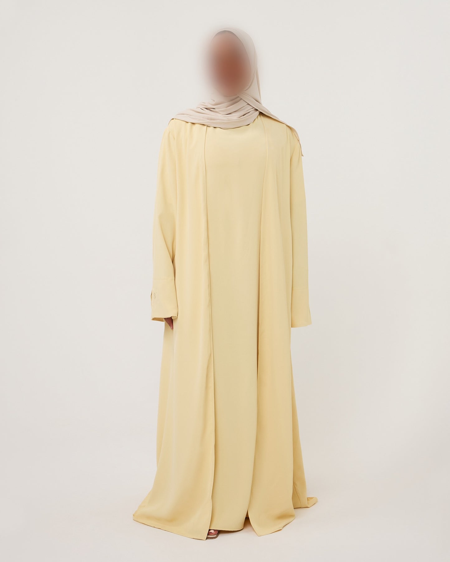 SPLIT KIMONO BUTTERYELLOW