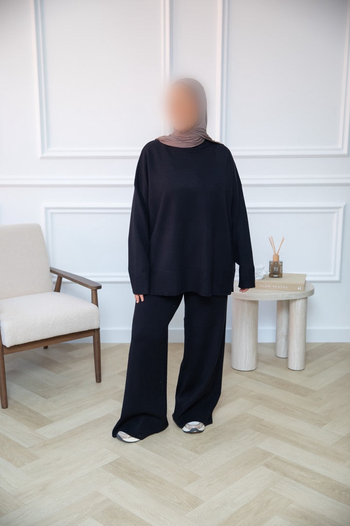 TWINSET MET KOL BLACK