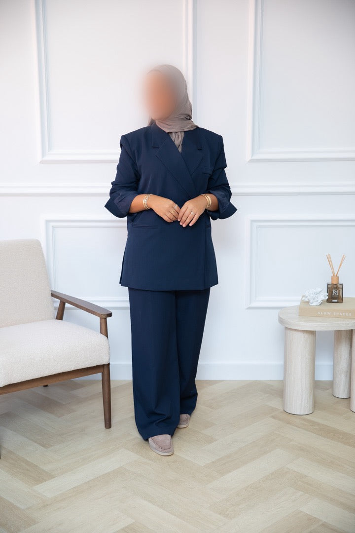 BLAZER SPLIT NAVY