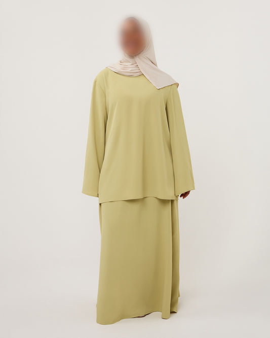 SKIRT SET MOSS