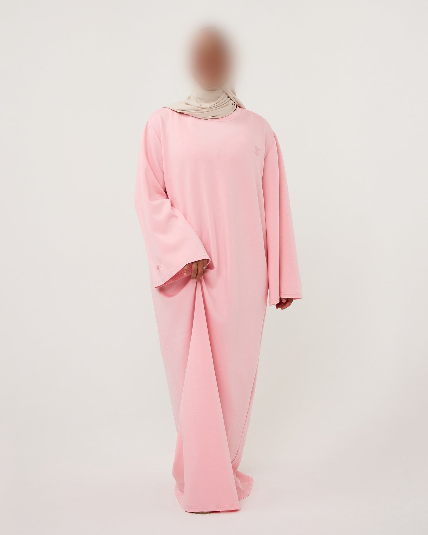 SAFFIYA'S JERSEY DRESS PINK