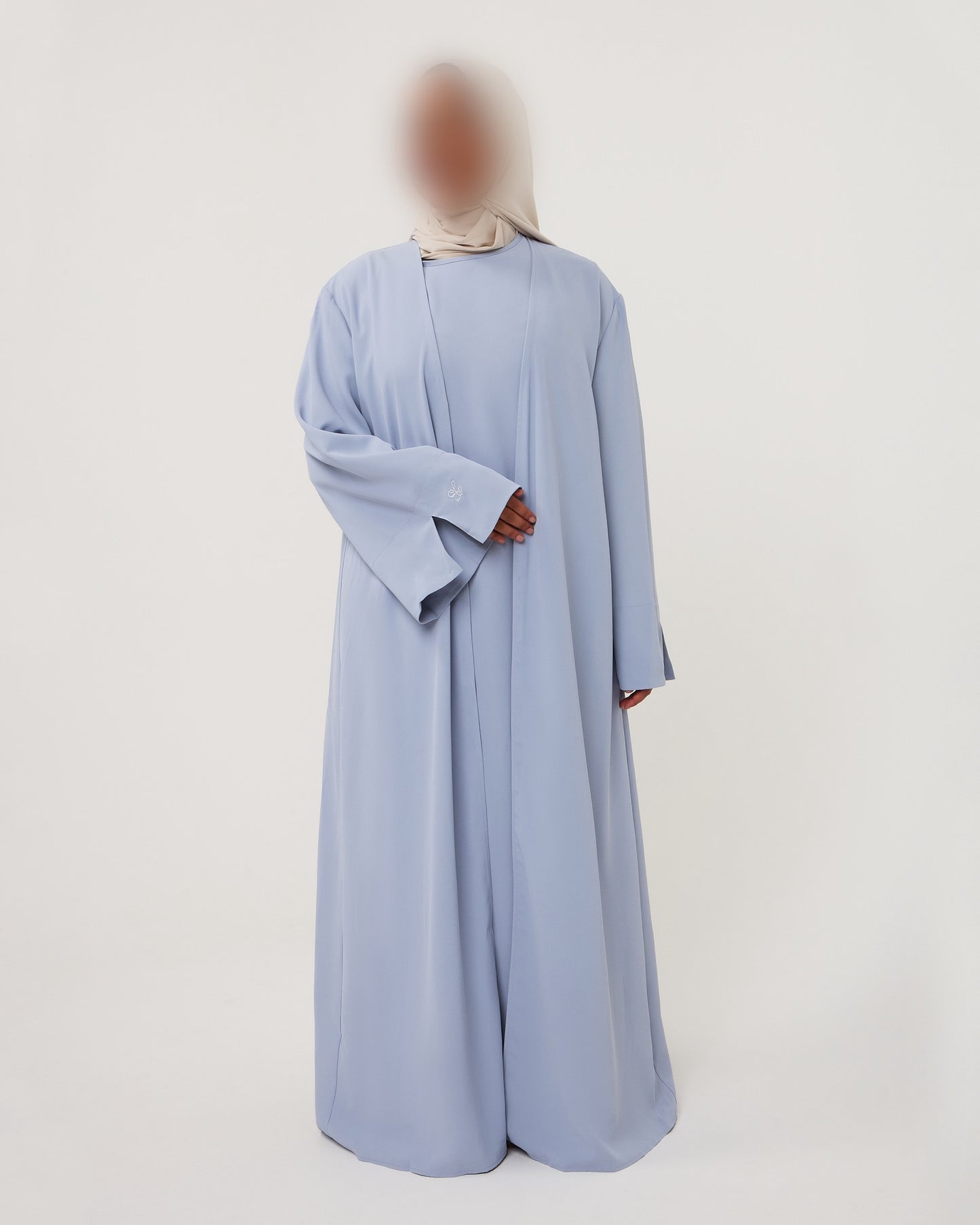 SPLIT KIMONO BABY BLUE