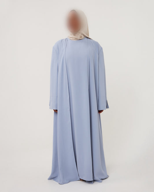 SPLIT KIMONO BABY BLUE