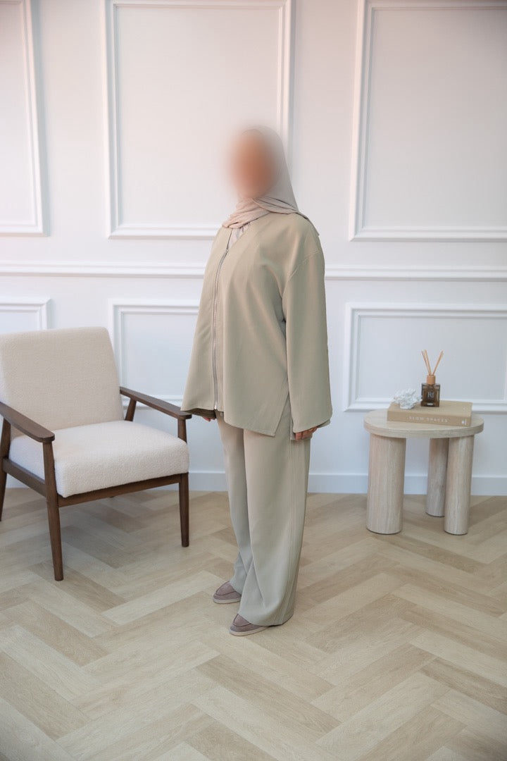 PREMIUM TWINSET SAGE