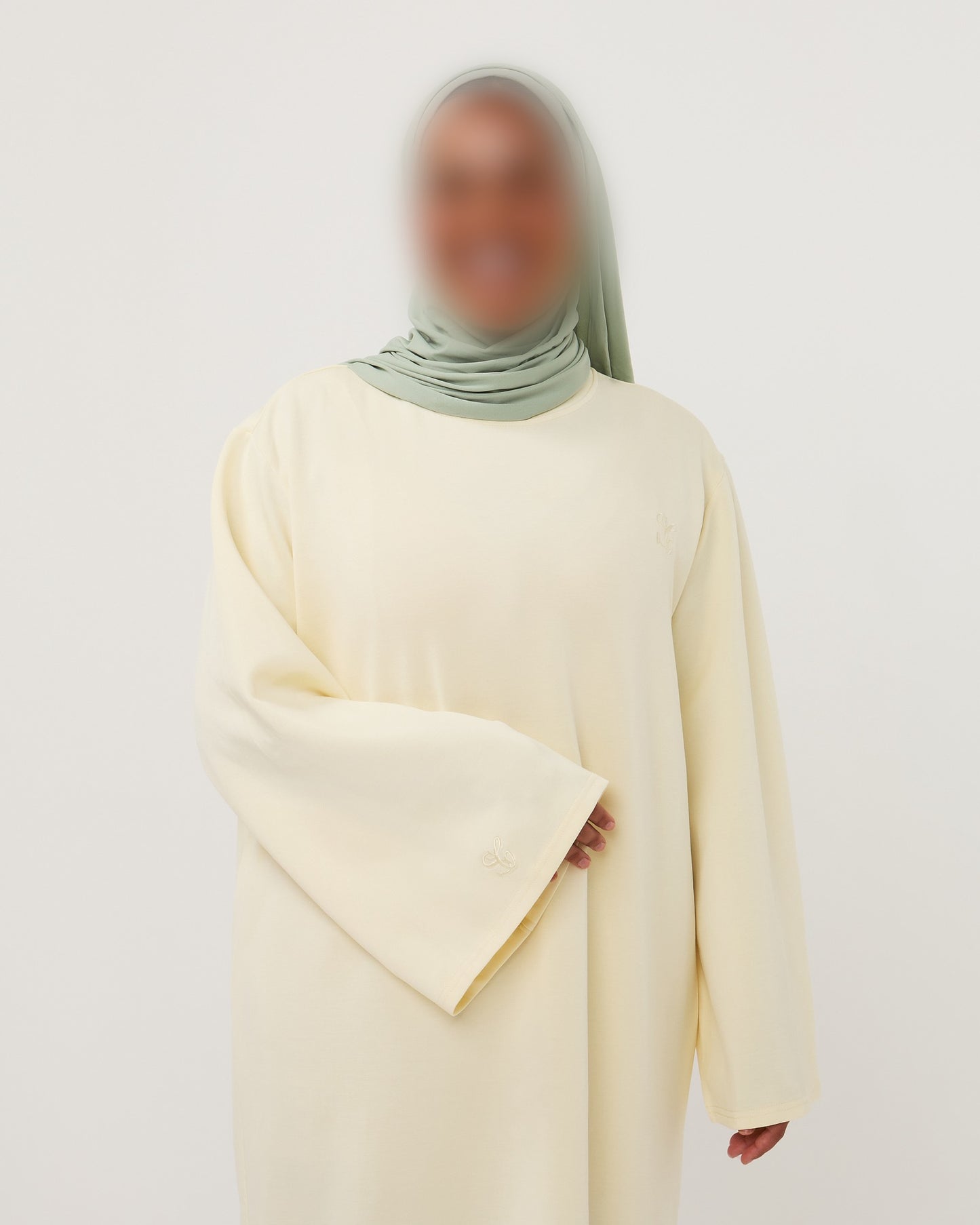SAFFIYA'S JERSEY DRESS BUTTERYELLOW