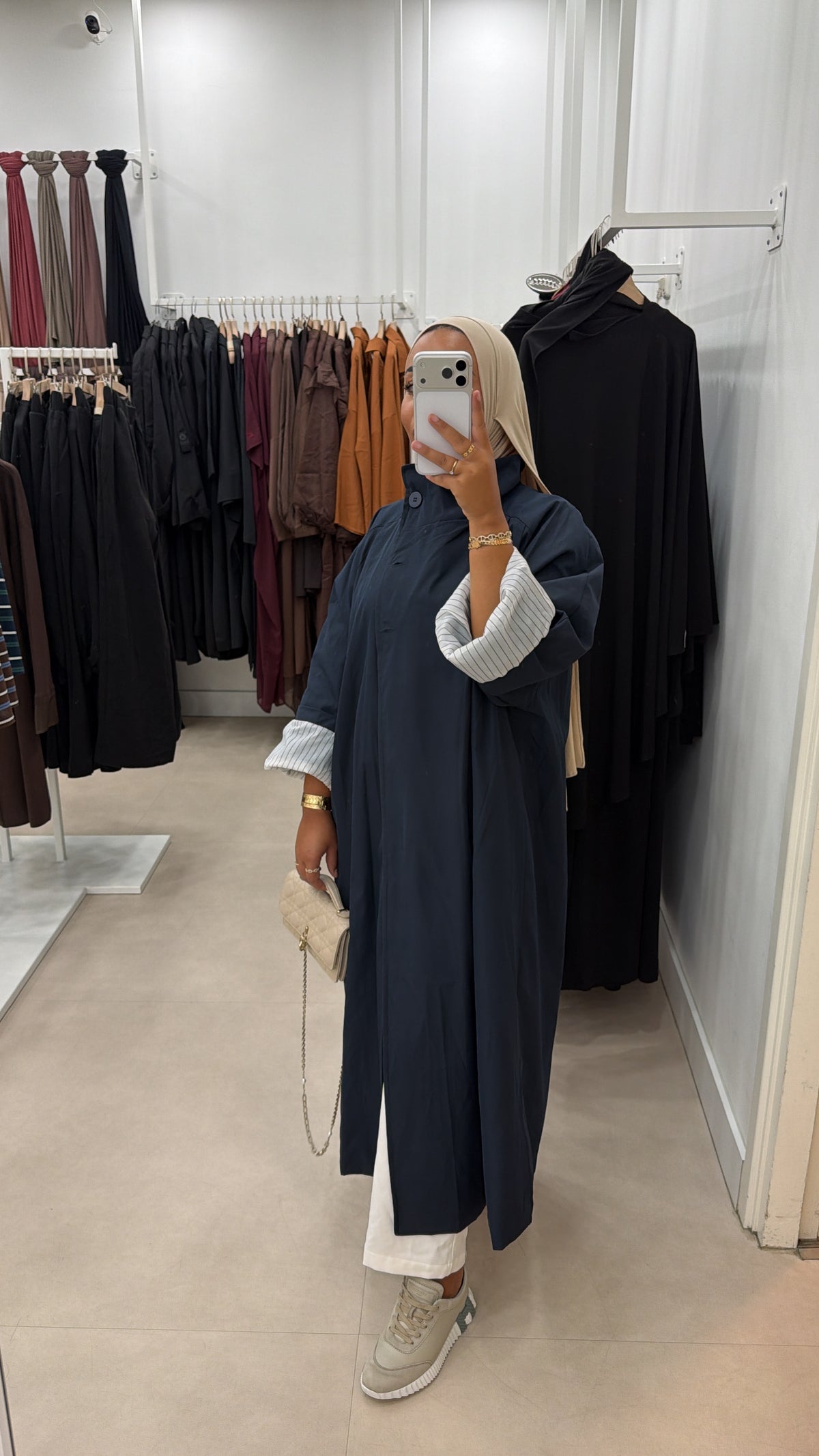 OVERSIZED COAT NAVYBLUE