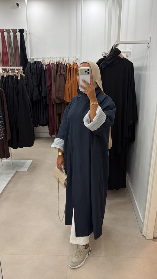 OVERSIZED COAT NAVYBLUE