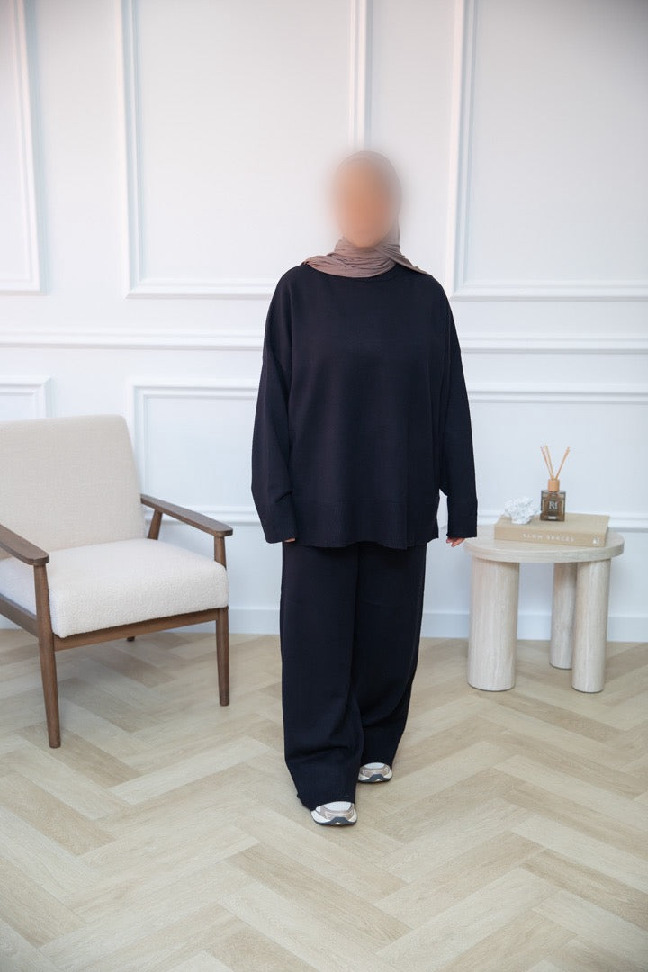 TWINSET MET KOL BLACK