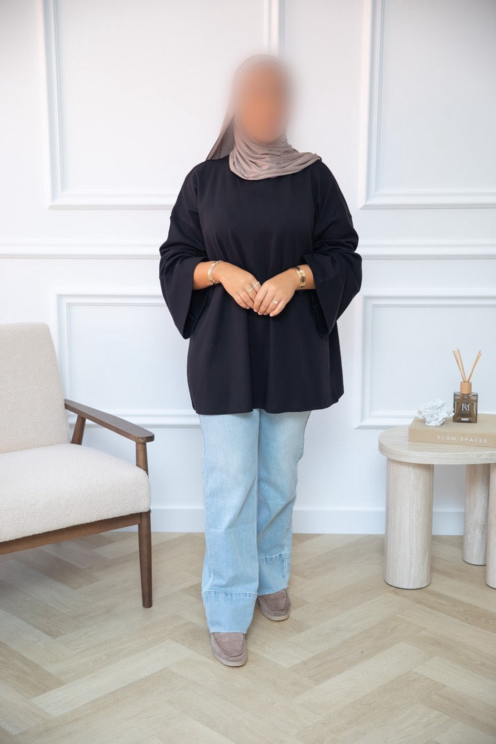 PREMIUM COTTON TOP BLACK