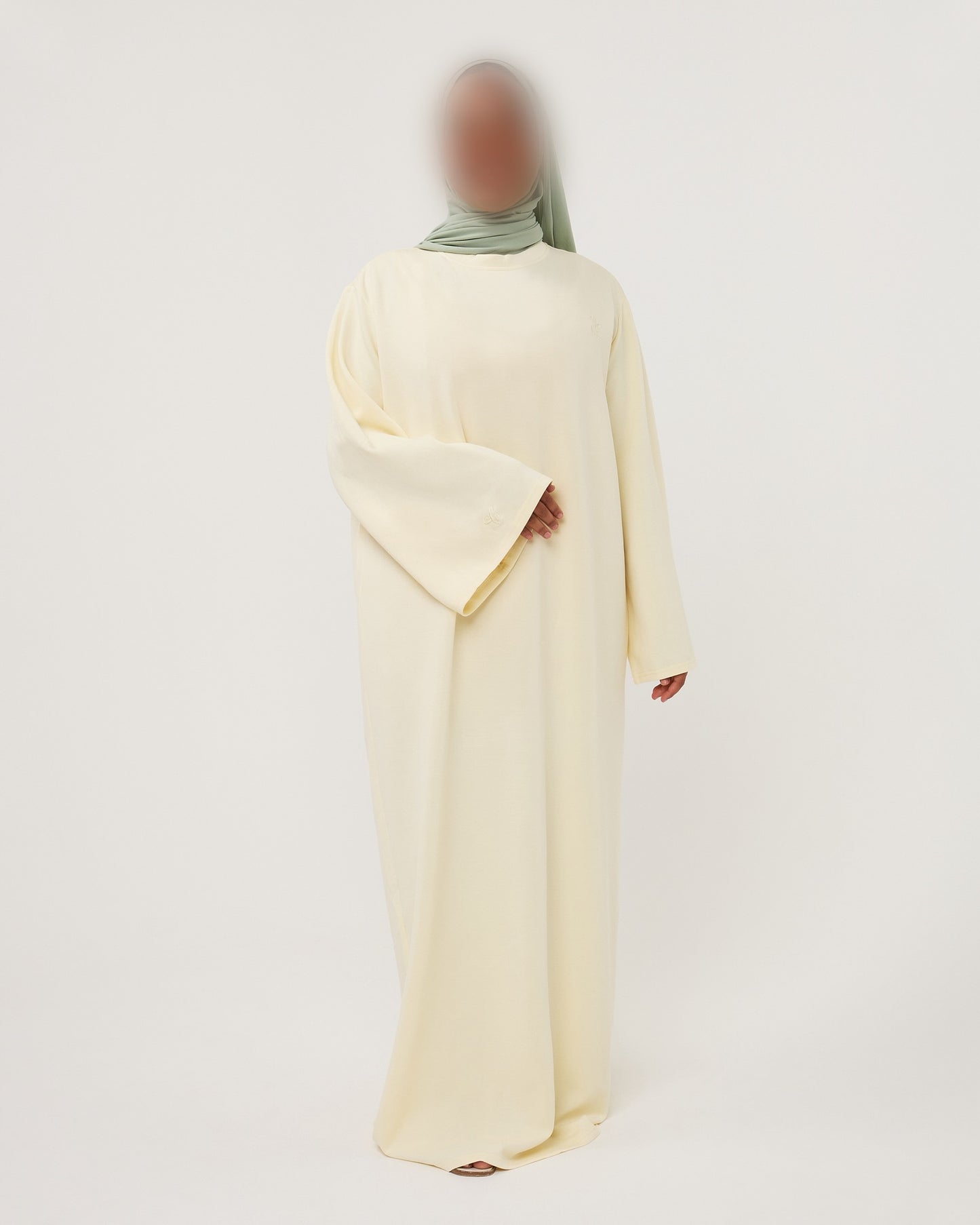 SAFFIYA'S JERSEY DRESS BUTTERYELLOW