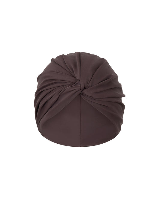 BURKINI TURBAN PURPLEBROWN