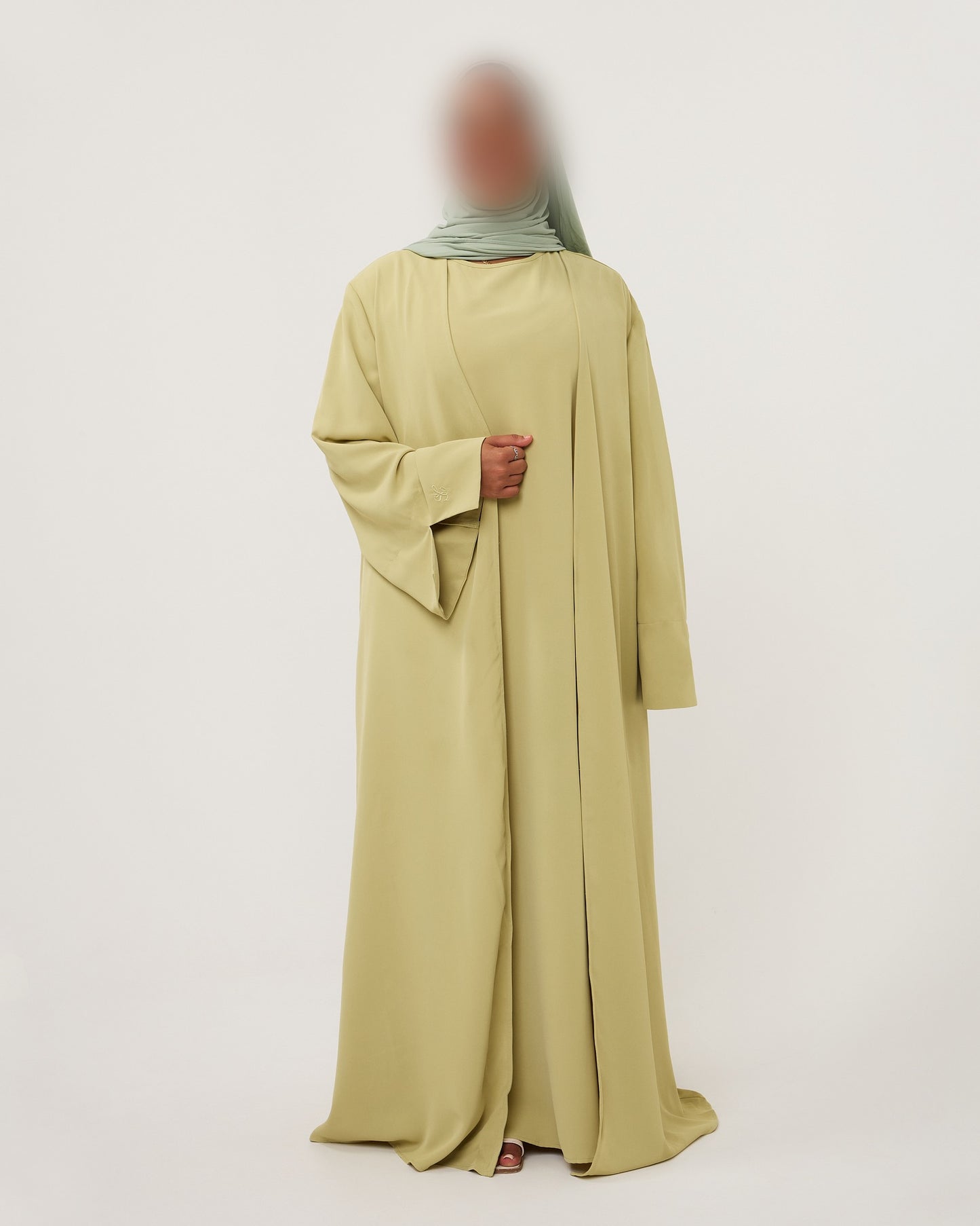 SPLIT KIMONO MOSS