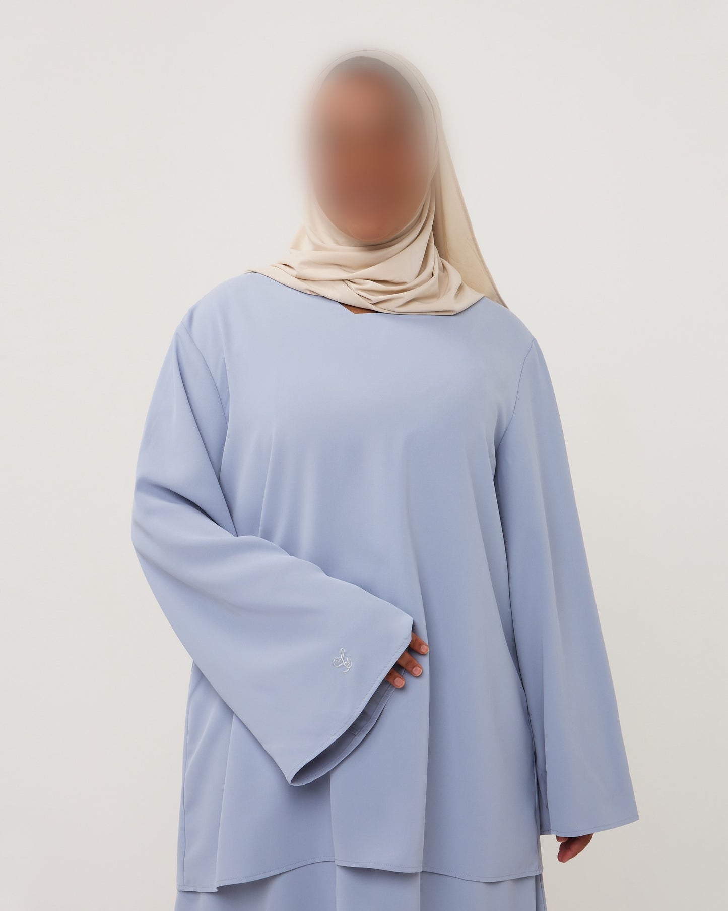 SKIRT SET BABYBLUE